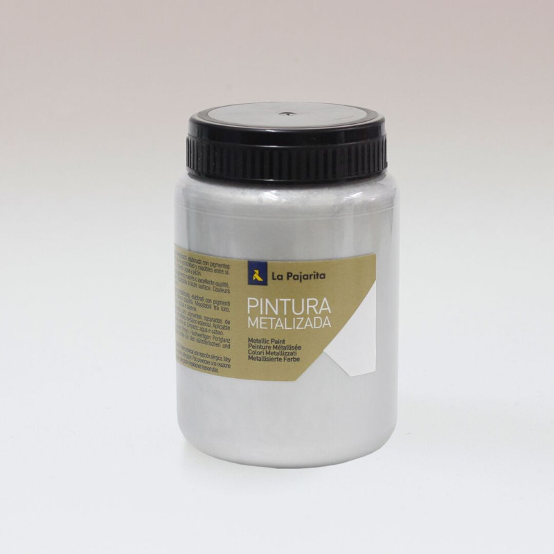 PAJARITA METALIZADA ME-01 PLATA LA PAJARITA 123713 375 ML UNIDAD