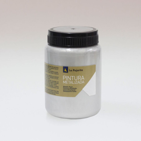 PAJARITA METALIZADA ME-01 PLATA LA PAJARITA 123713 375 ML UNIDAD