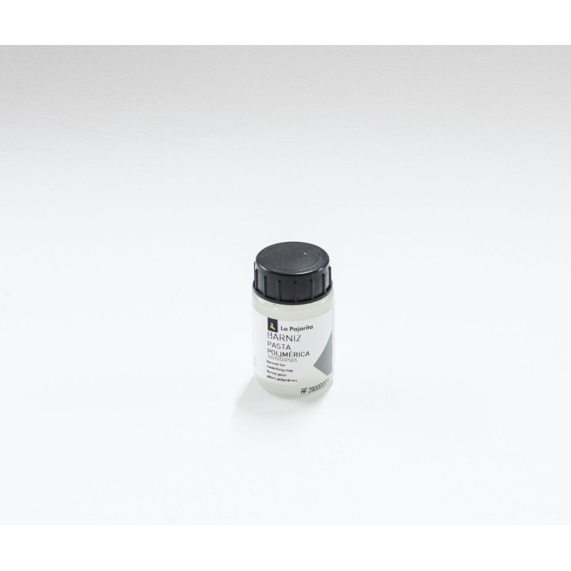 BARNIZ PARA PASTA POLIMERICA BRILLANTE LA PAJARITA 124122 35 ML PTE 6U
