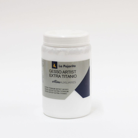GESSO ARTIST EXTRA TITANIO LA PAJARITA 125296 500 ML UNIDAD