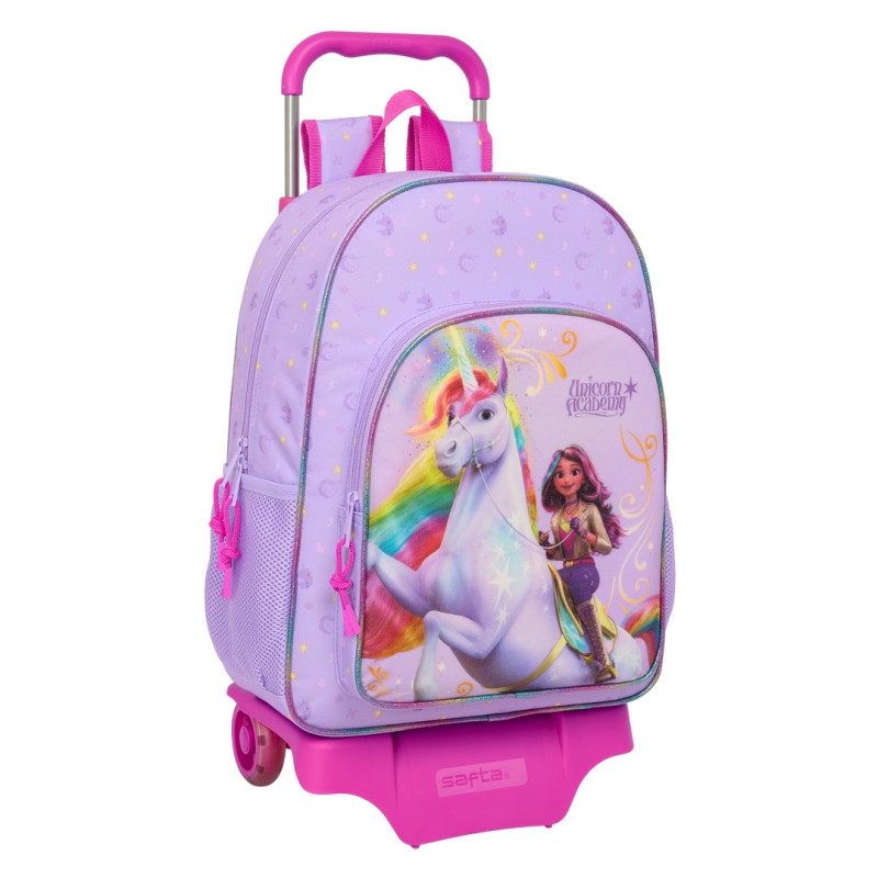 MOCHILA 180+CARRO 905 UNICORN ACADEMY SAFTA26 612520160 42X33 UNIDAD