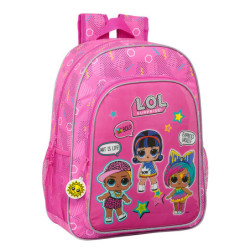 MOCHILA DE 33 CM ADAPT.CARRO LOL SURPRISE! "ART CLUB" 612120180 42*33 SAFTA22
