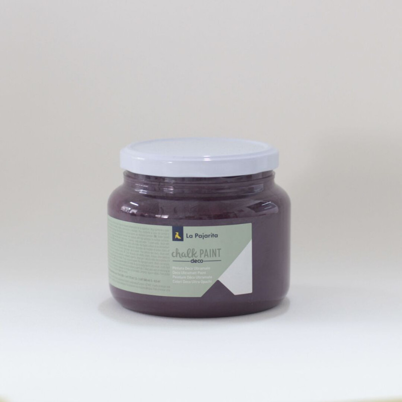 CHALK PAINT CP-43 AUBERGINE LA PAJARITA 128691 500 ML UNIDAD