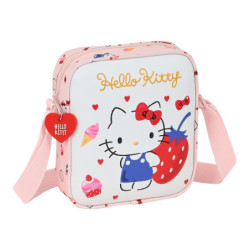 BOLSITO BANDOLERA HELLO KITTY "HAPPINESS GIRL" 612116222 18*16 SAFTA22