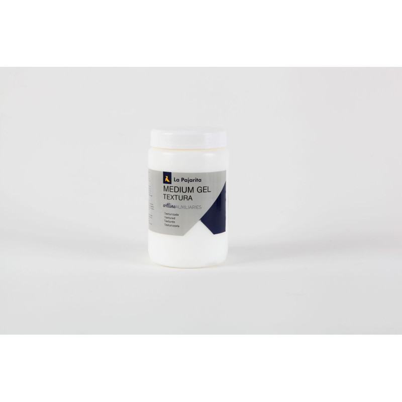 MEDIUM GEL TEXTURA / PASTA RELIEVE TEXTURIZADA LA PAJARITA 130096 500 ML UNIDAD