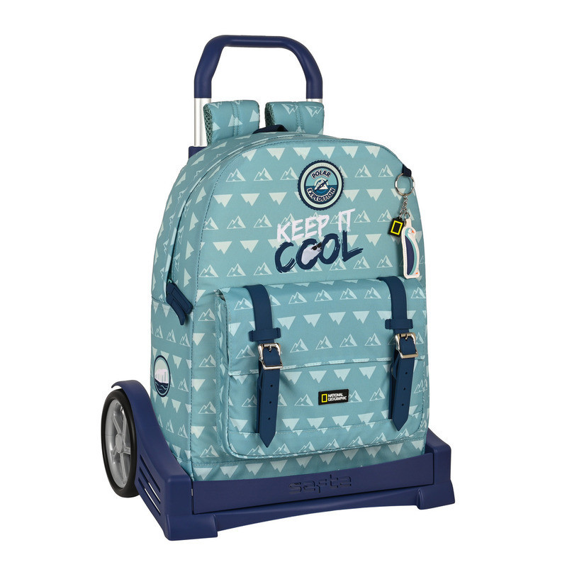MOCHILA 754+CARRO EVOLUTION RECICLABLE NATIONAL GEOGRAPHIC "BELOW ZERO" 612109860 43*32 SAFTA22