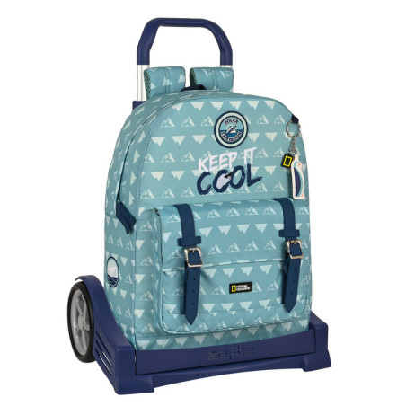 MOCHILA 754+CARRO EVOLUTION RECICLABLE NATIONAL GEOGRAPHIC "BELOW ZERO" 612109860 43*32 SAFTA22