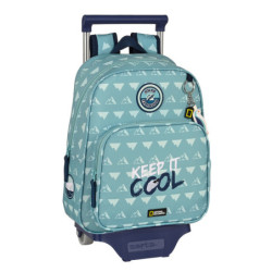 MOCHILA 006+CARRO 705 RECICLABLE NATIONAL GEOGRAPHIC "BELOW ZERO" 612109020 34*28 SAFTA22
