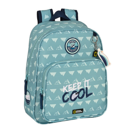 MOCHILA INFANTIL ADAP.CARRO RECICLABLE NATIONAL GEOGRAPHIC "BELOW ZERO" 612109006 34*28 SAFTA22
