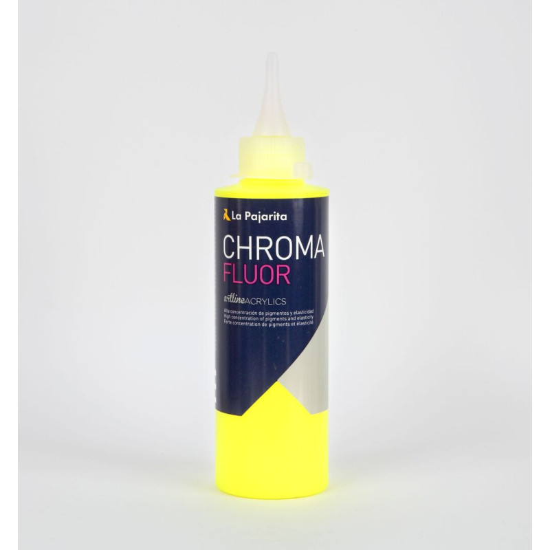 CHROMA COLOR FLUOR CCF-01 AMARILLO CANARIO LA PAJARITA 133147 200 ML PTE 3U