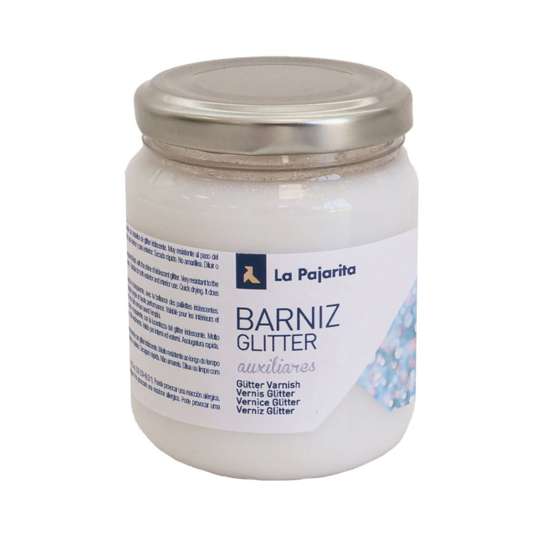 PAJARITA BARNIZ GLITTER LA PAJARITA 151737 175 ML PTE 3U