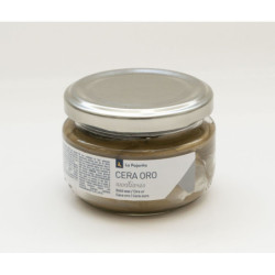 CERA SOLIDA METALIZADA ORO LA PAJARITA 151941 75 ML PTE 6U