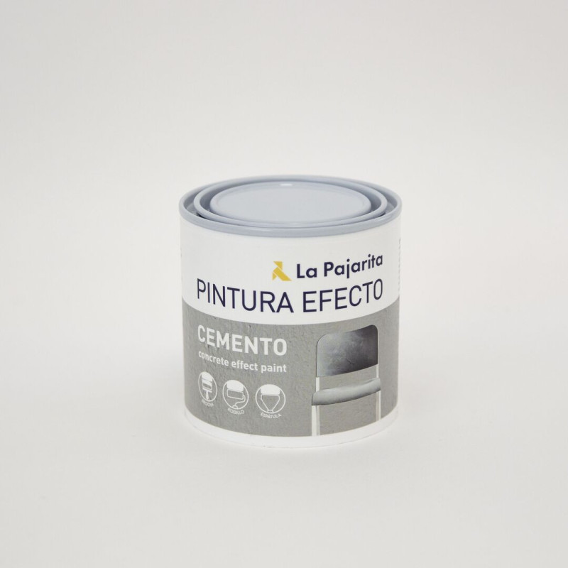 PINTURA EFECTO CEMENTO LA PAJARITA 152148 250 ML UNIDAD