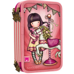 PLUMIER TRIPLE 45 PCS GORJUSS™ FAIRGROUND "CAROUSEL" SAFTA23 ENERO 607GJ21