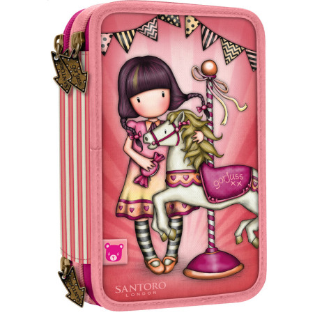 PLUMIER TRIPLE 45 PCS GORJUSS™ FAIRGROUND "CAROUSEL" SAFTA23 ENERO 607GJ21