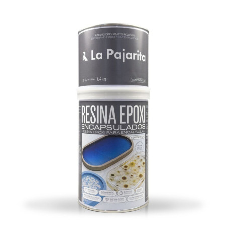 RESINA EPOXI ENCAPSULADOS 1,4KG (A+B) LA PAJARITA 154676 UNIDAD