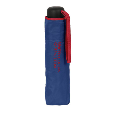 PARAGUAS PLEGABLE MANUAL 54 CM UCB BENETTON BLUE SAFTA23 ENERO 56202