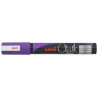 MARCADOR UNI-BALL CHALK TIZA LIQUIDA REDONDO PWE-5M VIOLETA