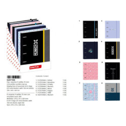 EXPOSITOR CARPETAS 4 ANI 35MM C/RECAMBIO SURT. MARCAS SAFTA25 ENERO 542571966