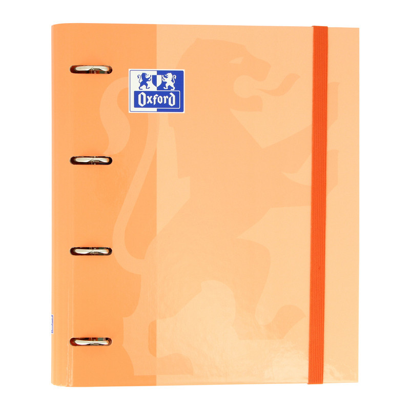 CARPEBLOC RINGBOOK A4 4A ENRI OXFORD SCHOOL CLASSIC MELOCOTON C/RECAMBIO 100H 5 COL 400132986
