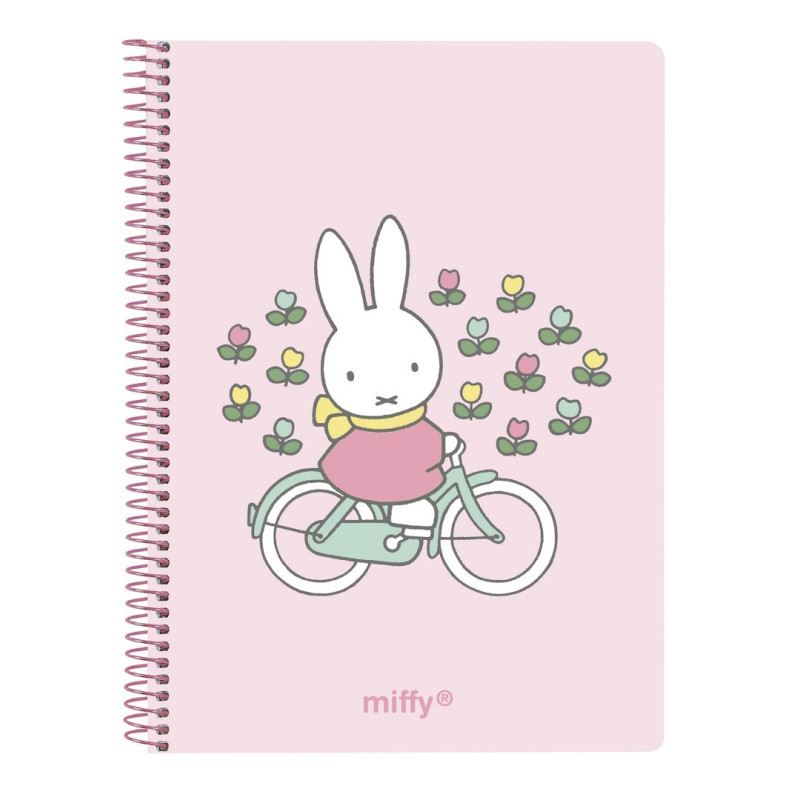 BLOC A6 120 HOJAS MIFFY "FLORES" SAFTA26 542520098 14,6X11,8 UNIDAD