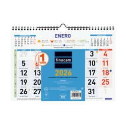 CALENDARIO PARED COLOR NG M 30X21 2026+ FINOCAM26 781440026 300 X 10 X 220 MM