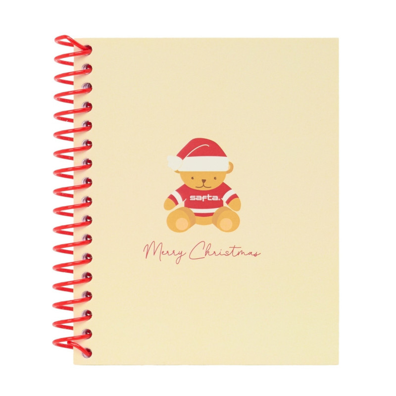 BLOC A6 120 HOJAS OSITO BEIGE FELICES FIESTAS 542504098 SAFTA25 SEPTIEMBRE