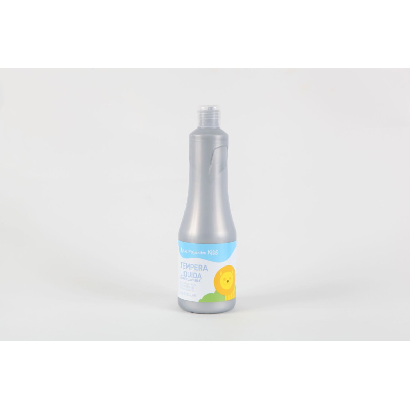 PAJARITA TEMPERA METALIZADA PLATA TL-14 LA PAJARITA 175173 500 ML PTE 6U