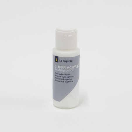 PAJARITA SUPER ACRYLIC A-01 BLANCO LA PAJARITA 177476 60 ML UNIDAD