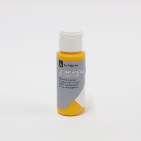 PAJARITA SUPER ACRYLIC A-05 AMARILLO MEDIO LA PAJARITA 177876 60 ML UNIDAD