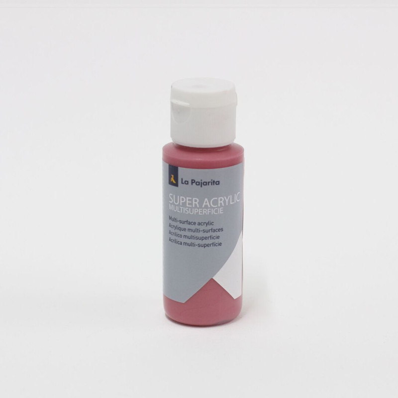 PAJARITA SUPER ACRYLIC A-13 FRAMBUESA LA PAJARITA 178676 60 ML UNIDAD