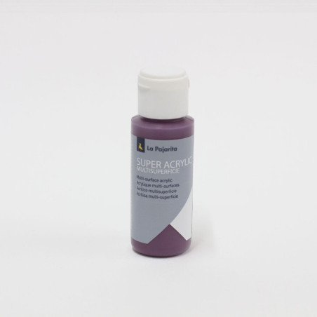 PAJARITA SUPER ACRYLIC A-18 CIRUELA LA PAJARITA 179176 60 ML UNIDAD