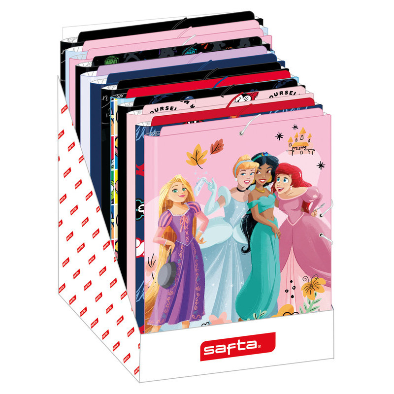 EXPOSITOR CARPETAS FOLIO GOMAS SOLAPAS SURT. INFANTIL SAFTA23 ENERO 542370368