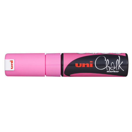 MARCADOR UNI-BALL CHALK TIZA LIQUIDA BISEL PWE-8K ROSA FLUOR