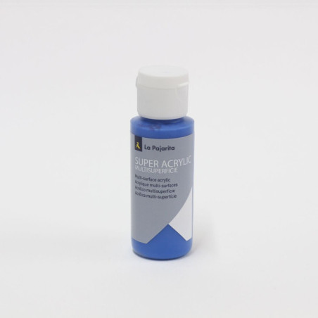 PAJARITA SUPER ACRYLIC A-31 AZUL REAL LA PAJARITA 180476 60 ML UNIDAD