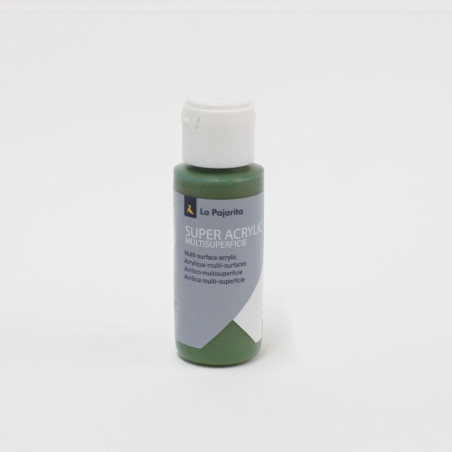 PAJARITA SUPER ACRYLIC A-41 VERDE OLIVA LA PAJARITA 181576 60 ML UNIDAD