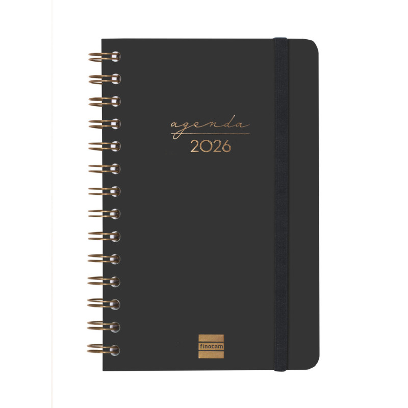 AGENDA ALMA E5 SVH 2026 NEGRO+ FINOCAM26 762000126 131 X 19 X 190 MM