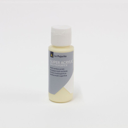 PAJARITA SUPER ACRYLIC A-51 CREMA LA PAJARITA 186576 60 ML UNIDAD