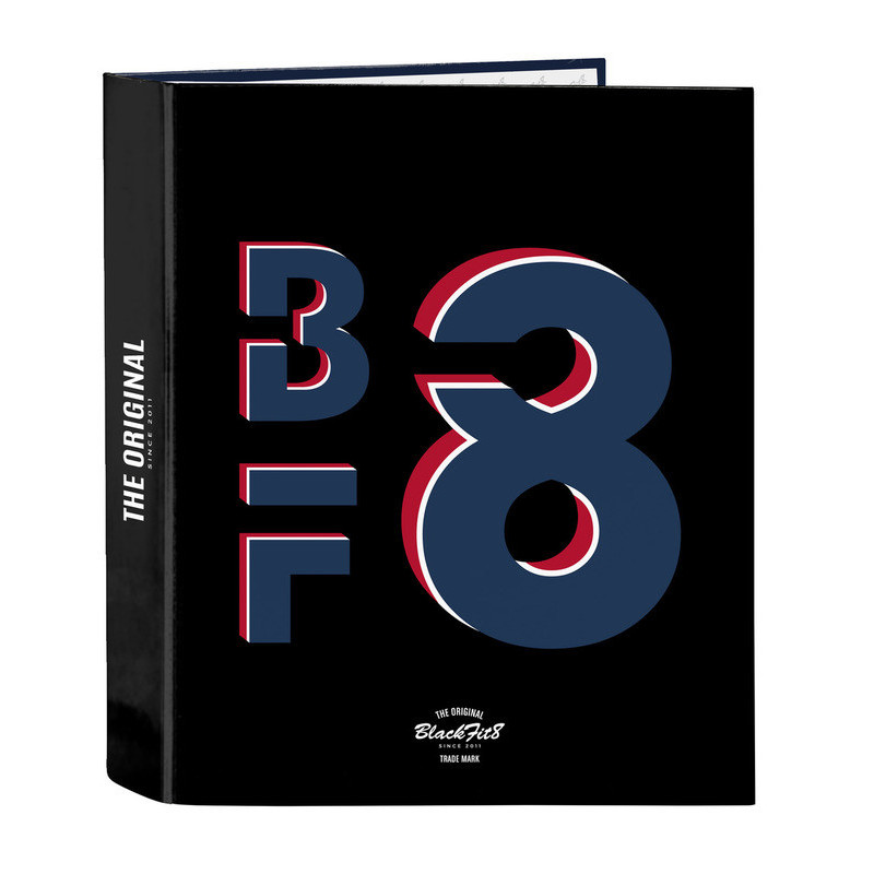 CARPETA F. 4 ANILLAS 35MM LOMO ANCHO BLACKFIT8 "URBAN" SAFTA23 ENERO 542245657