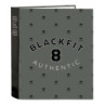 CARPETA F. 4 ANILLAS LOMO ANCHO BLACKFIT8 "SKULL" 542241657 33*27 SAFTA22