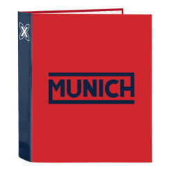 CARPETA F. 4 ANILLAS LOMO ANCHO MUNICH "SUPRA" 542211657 33*27 SAFTA22