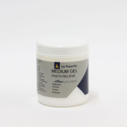 MEDIUM GEL BRILLANTE / PASTA RELIEVE LA PAJARITA 194711 250 ML UNIDAD