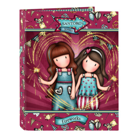 CARPETA FOLIO 4 ANI.MIXTAS GORJUSS™ FAIRGROUND "FIREWORKS" SAFTA23 ENERO 522218067