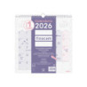 CALENDARIO PARED CHIC ES30X30 2026 MORADO+ FINOCAM26 787002726 300 X 5 X 310 MM