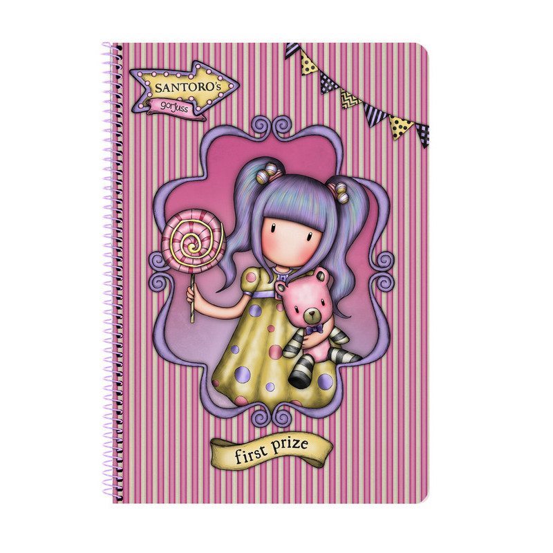 LIBRETA FOLIO 80 H. TAPAS DURAS GORJUSS™ FAIRGROUND "FIRST PRIZE" SAFTA23 ENERO 522217066