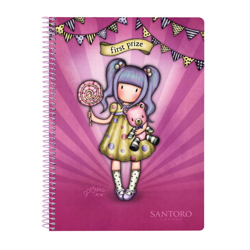 LIBRETA CUARTO 80 H. TAPAS DURAS GORJUSS™ FAIRGROUND "FIRST PRIZE" SAFTA23 ENERO 522217065