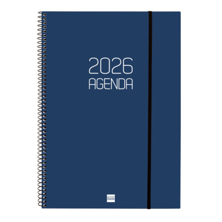 AGENDA OPAQUE E40 SVH 2026 AZUL+ FINOCAM26 742781026 217 X 14 X 297 MM