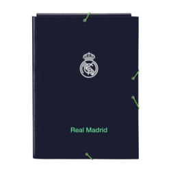 CARPETA FOLIO 3 SOLAPAS REAL MADRID 2ª EQUIPACION 25/26 SAFTA26 512557068 33,5X26 UNIDAD