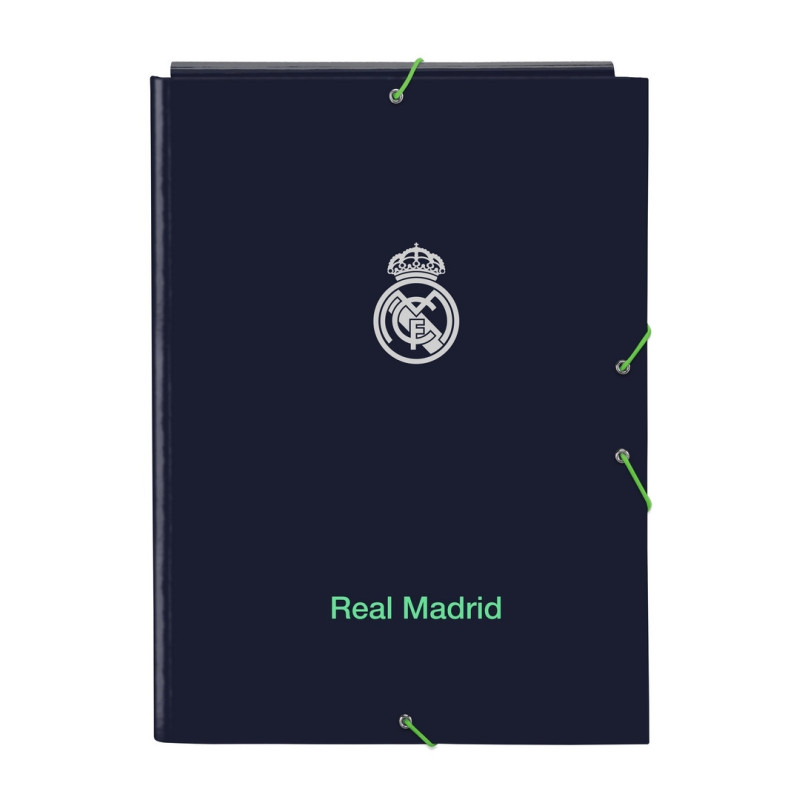 CARPETA FOLIO 3 SOLAPAS REAL MADRID 2ª EQUIPACION 25/26 SAFTA26 512557068 33,5X26 UNIDAD