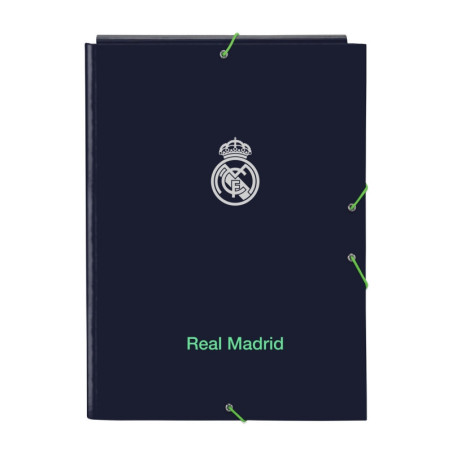 CARPETA FOLIO 3 SOLAPAS REAL MADRID 2ª EQUIPACION 25/26 SAFTA26 512557068 33,5X26 UNIDAD